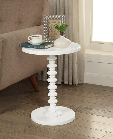 Acton - Accent Table - White - Furniture Home Direct