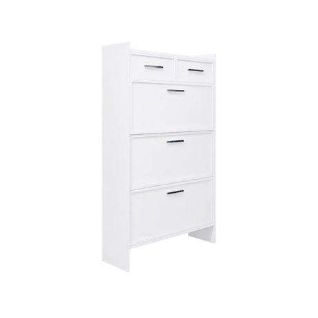 3 Doors Shoe Cabinet With 2 Drawers - Furniture Home Direct