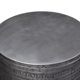Johnsen - Handcrafted Large Metal Accent Table - Furniture Home Direct