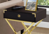 Accent Side Table, Storage Drawer, Stylish Design Contemporary & Modern - Furniture Home Direct