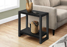 Accent Side Table, Narrow, Small, 2 Tier, Contemporary And Modern - Furniture Home Direct