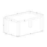 Dahiris - Dining Table - Black - Furniture Home Direct