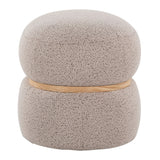 Cinch - Contemporary Pouf Ottoman - Furniture Home Direct