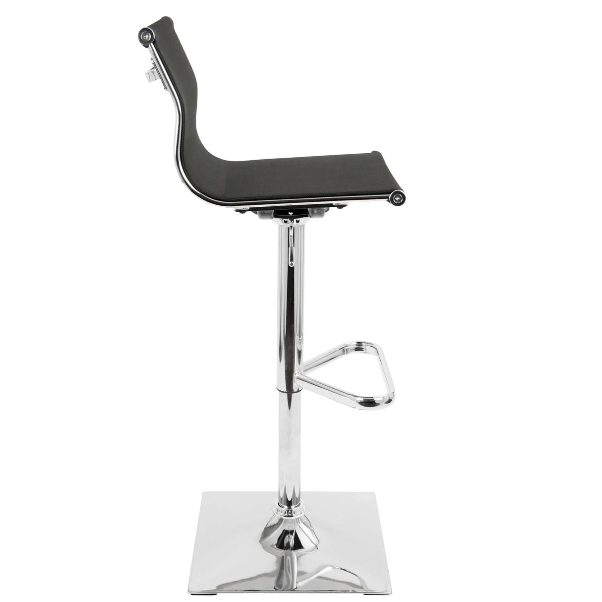 Mirage - Contemporary Adjustable Barstool With Swivel - Furniture Home Direct