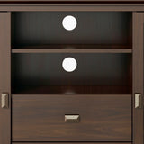 Artisan - Handcrafted Tall TV Media Stand - Furniture Home Direct