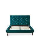 Dillon - Velvet Platform Bed - Furniture Home Direct