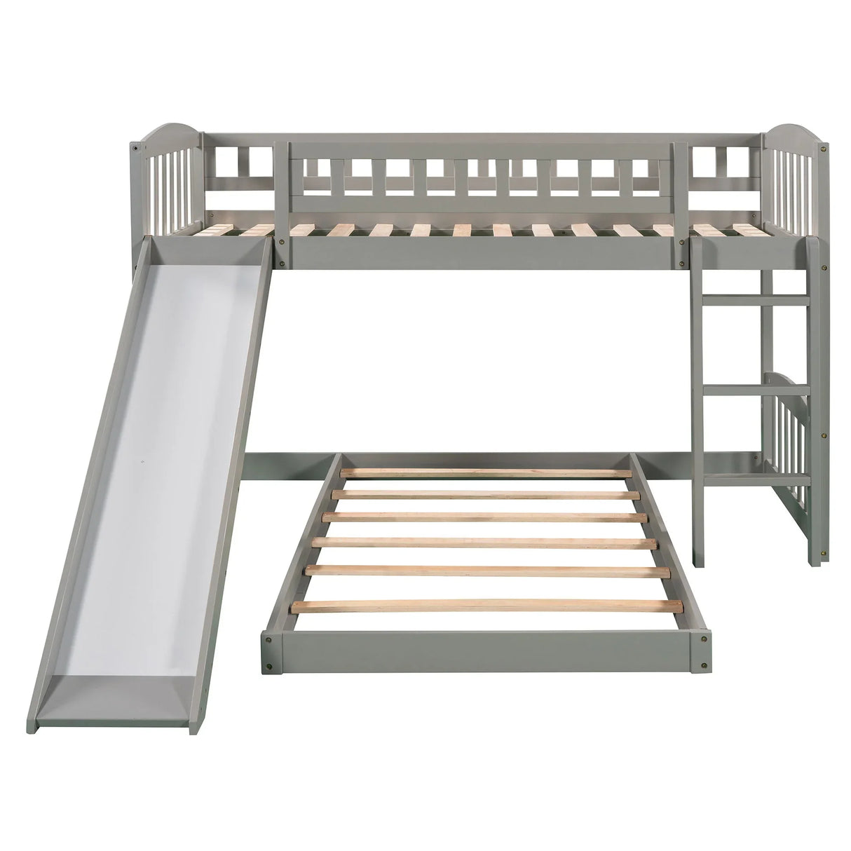 Functional Bunk Bed With Convertible Ladder And Slide - Furniture Home Direct