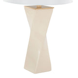 Curvo - Square Contemporary Table Lamp - Furniture Home Direct