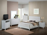 Transitional Modern Design Bed - Furniture Home Direct
