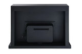 Drisana - Mirrored Fireplace - Black - Furniture Home Direct