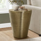 Drum Accent Side Table, Elegant Design - Furniture Home Direct