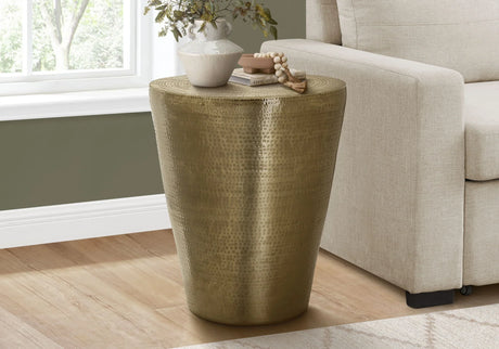 Drum Accent Side Table, Elegant Design - Furniture Home Direct