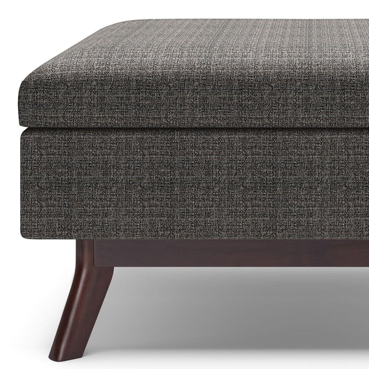 Owen - Upholstered Rectangular Storage Ottoman - Furniture Home Direct