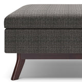 Owen - Upholstered Rectangular Storage Ottoman - Furniture Home Direct