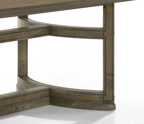 Parfield - Weathered Dining Table - Oak - Furniture Home Direct