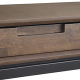 Banting - Mid Century Wide Desk, Handcrafted - Furniture Home Direct