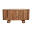 Soba - Ball Lid Up Coffee Table - Oak - Furniture Home Direct