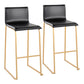Mara - Contemporary Upholstered Barstool (Set of 2) - Furniture Home Direct