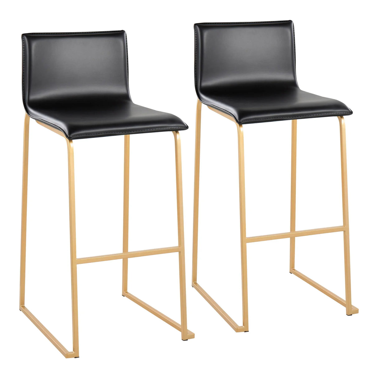 Mara - Contemporary Upholstered Barstool (Set of 2) - Furniture Home Direct