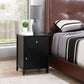 Izzy - 1 Drawer /1 Door Nightstand - Furniture Home Direct