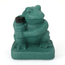 Whimsical - Frog Neptune Umbrella Base Concrete