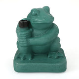 Whimsical - Frog Neptune Umbrella Base Concrete