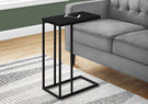 Accent Table, C - Shaped, Space-Saving Functionality - Furniture Home Direct