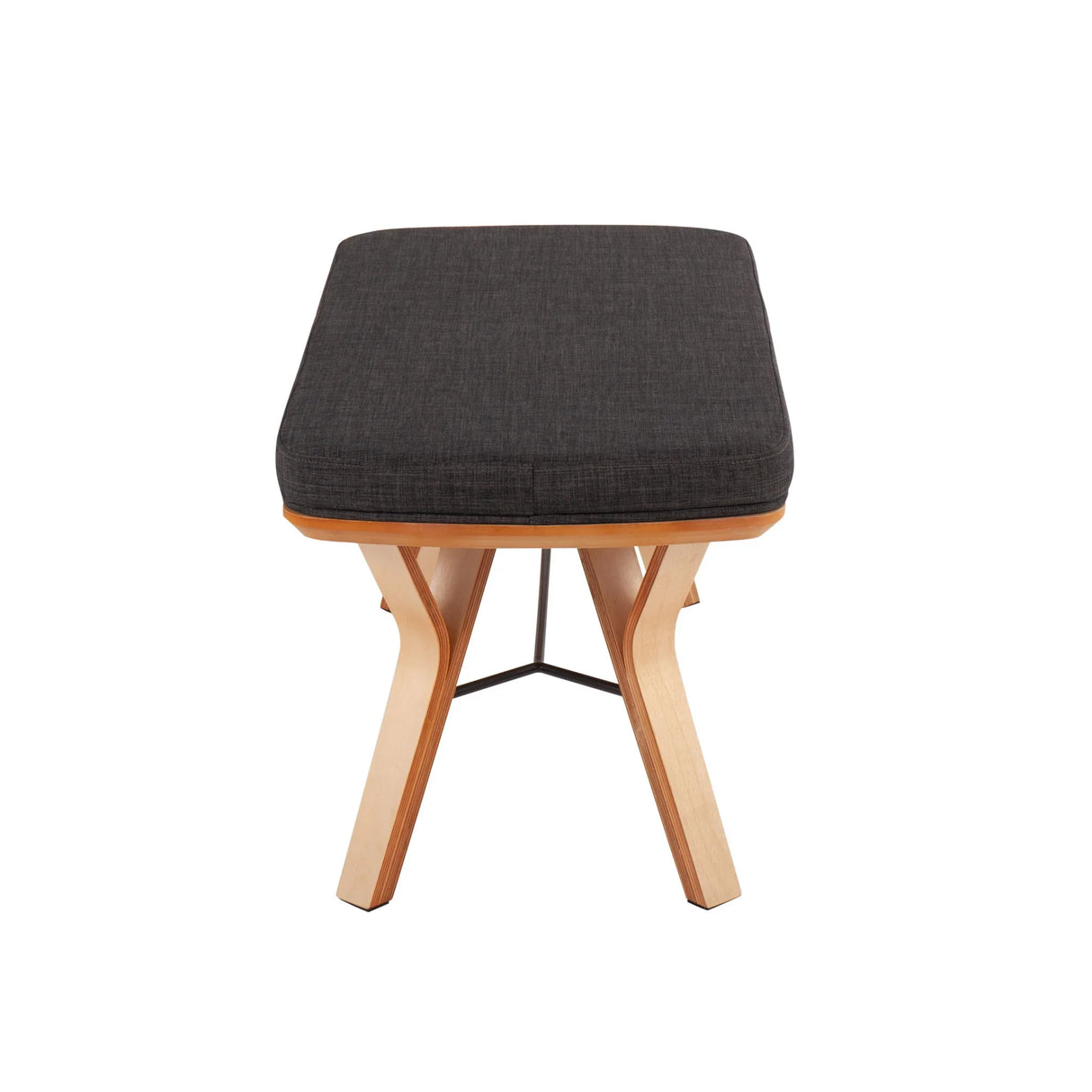 Folia - Mid Century / Modern Bench - Furniture Home Direct