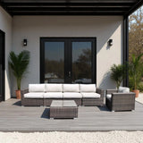 Stylish Wicker Patio Set Table