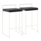 Fuji - Simple Elegance, Contemporary Stackable Counter Stool - Furniture Home Direct
