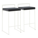 Fuji - Simple Elegance, Contemporary Stackable Counter Stool - Furniture Home Direct