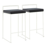 Fuji - Simple Elegance, Contemporary Stackable Counter Stool - Furniture Home Direct