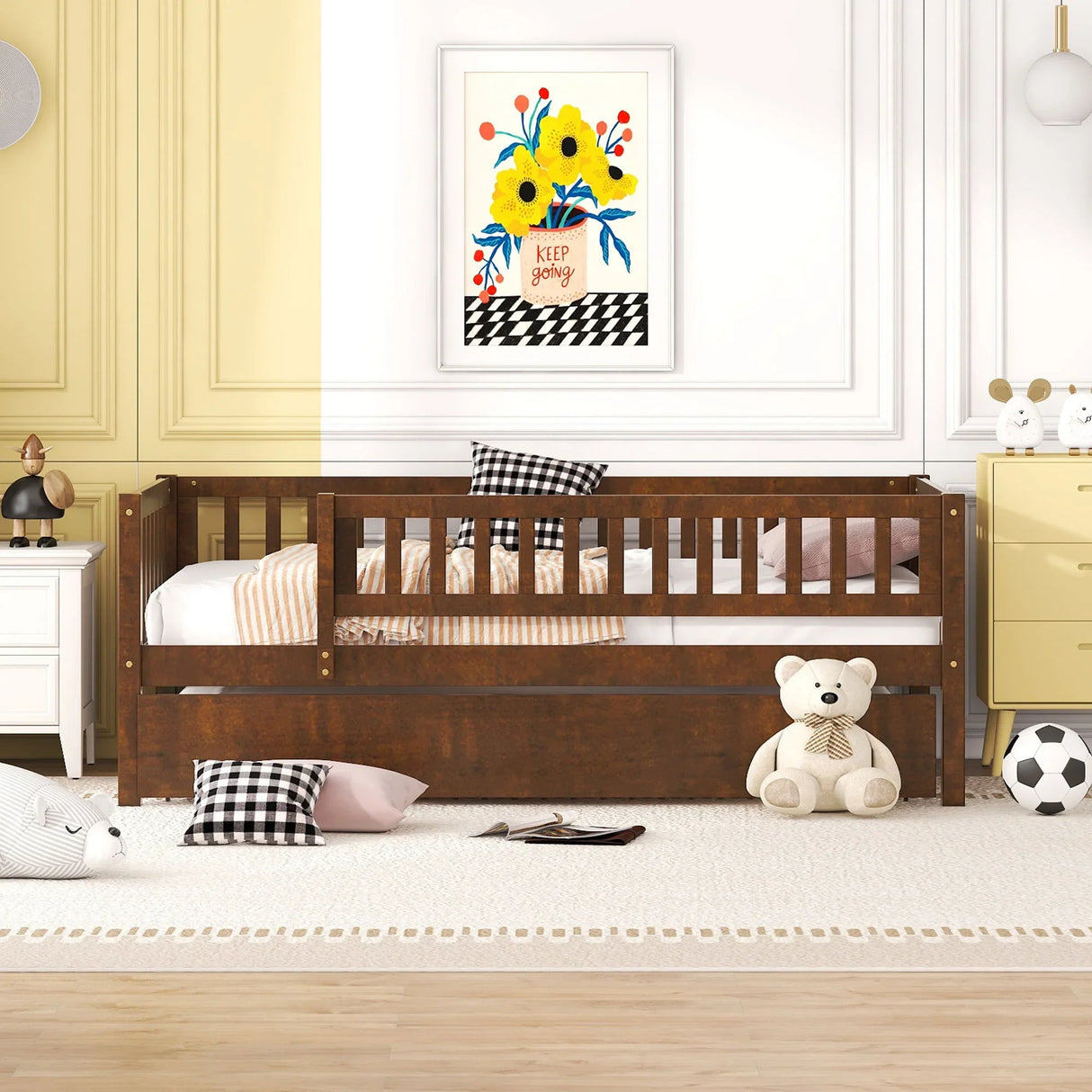 Multi Functional Wooden Daybed Bed - Furniture Home Direct