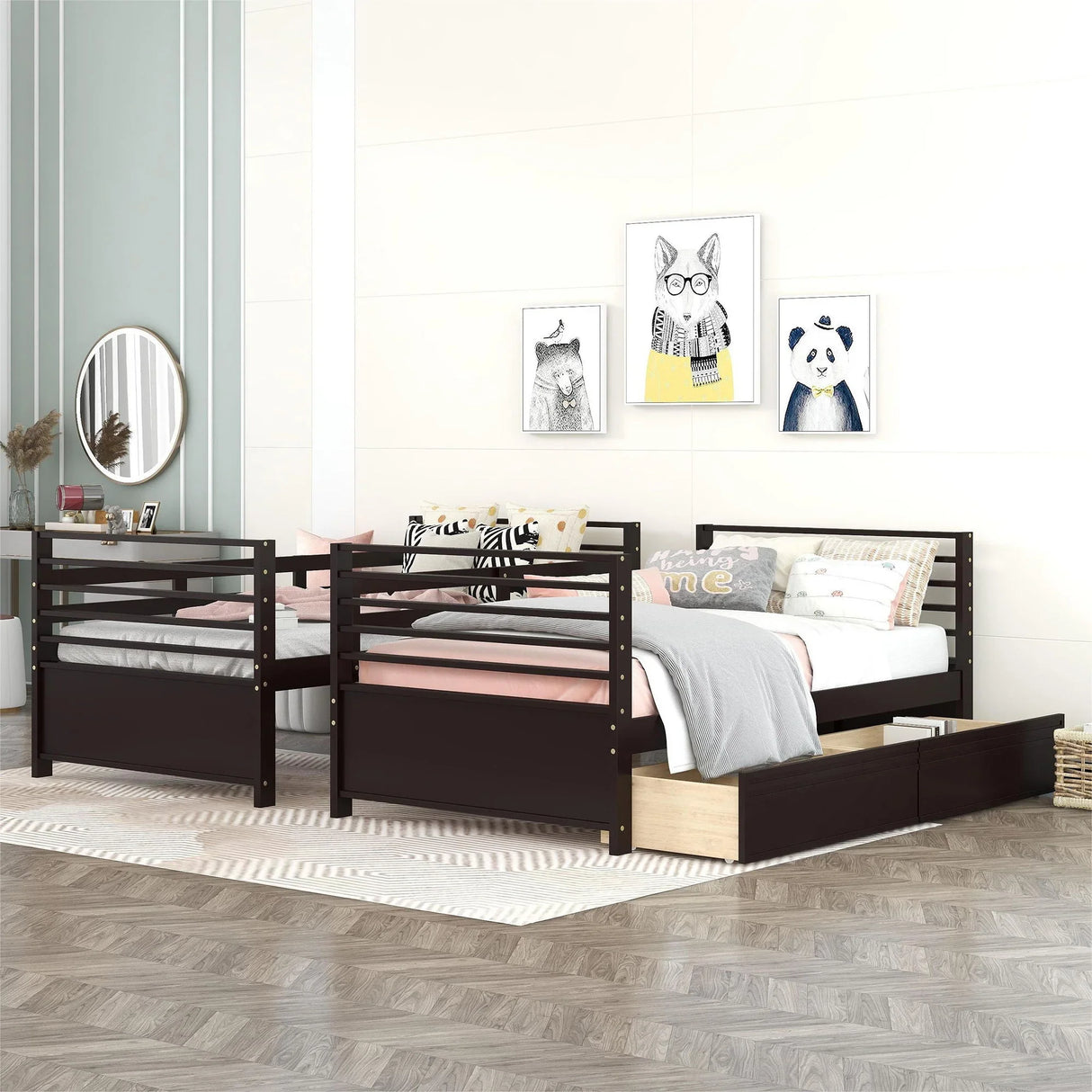 Bunk Bed With 2 Drawers - Furniture Home Direct