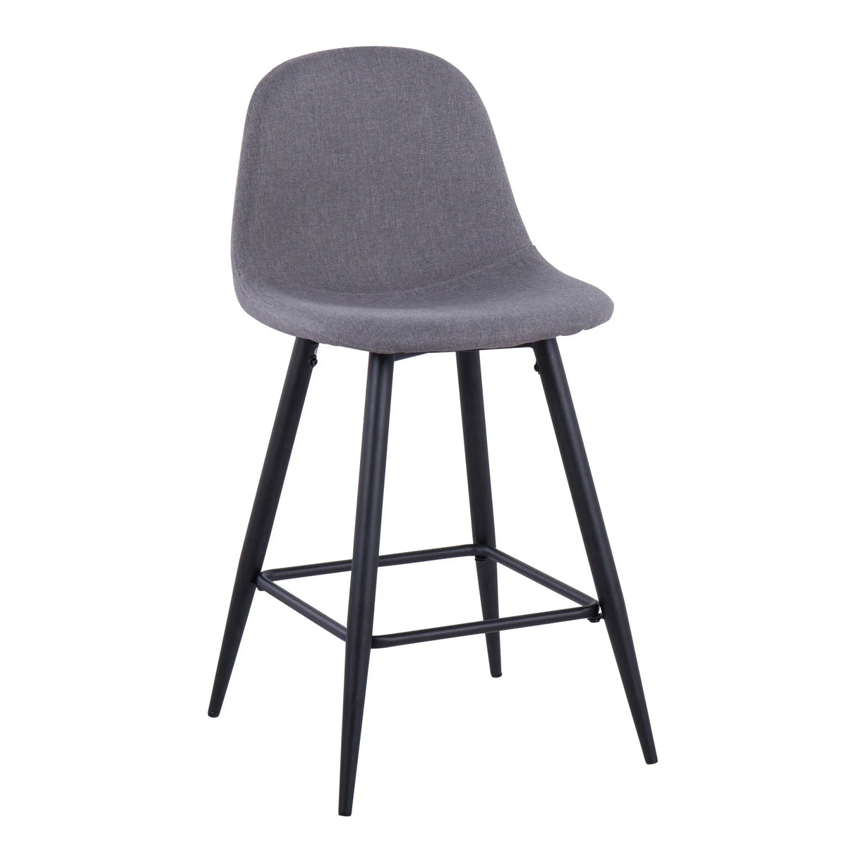 Pebble - Mid Century Casual Comfort Modern Counter Stool (Set of 2) - Furniture Home Direct