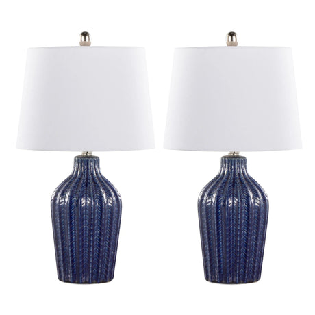 Rockwell - Contemporary Table Lamp (Set of 2) - Furniture Home Direct