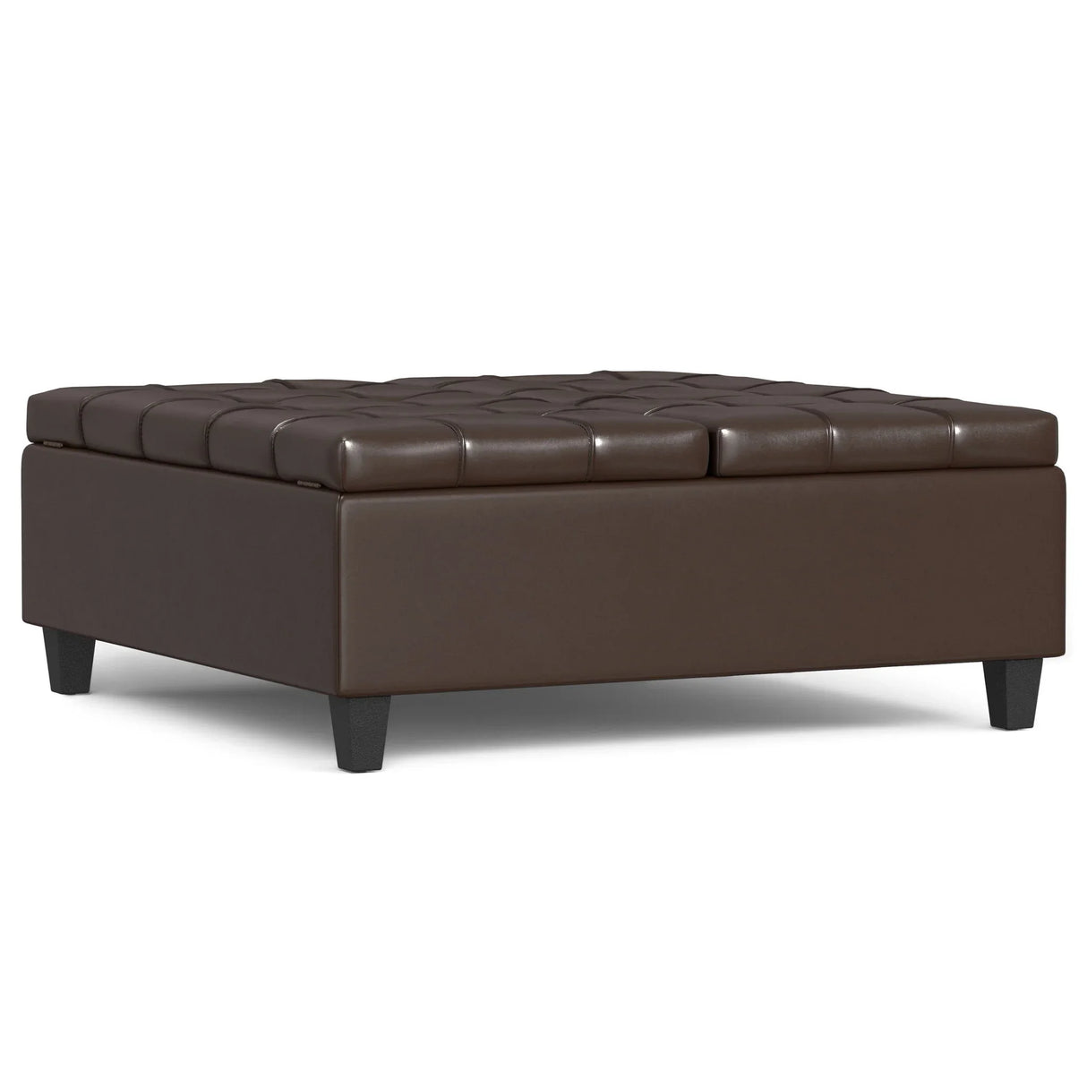 Harrison - Upholstered Coffee Table Storage Ottoman - Furniture Home Direct
