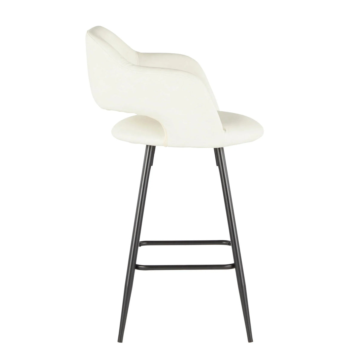 Margarite - Contemporary Counter Stool (Set of 2) - Furniture Home Direct