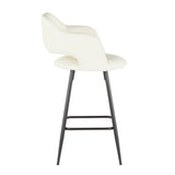 Margarite - Contemporary Counter Stool (Set of 2) - Furniture Home Direct