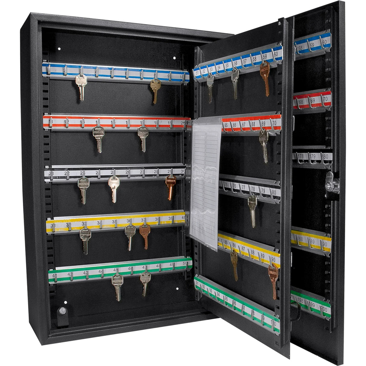 Adjustable Key Cabinet With Lock - Furniture Home Direct
