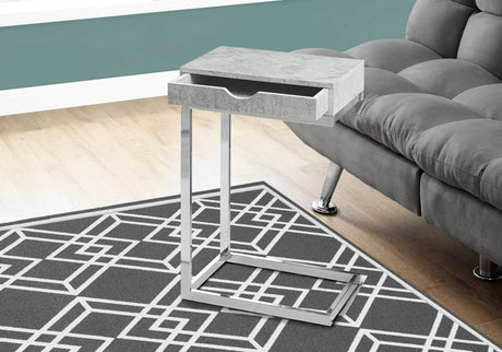 Accent Table, C - Shaped Contemporary Elegant Desig - Furniture Home Direct