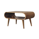 Solid Wood Open Coffee Table - Furniture Home Direct