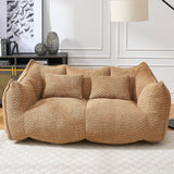 Comfortable Dual Beanbag Chair With High Resilience Foam Core For 2 People - Furniture Home Direct