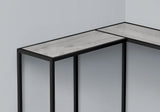 Corner Accent Console Table For Entryway, Unique L-Shaped Design - Furniture Home Direct