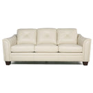 Modern Tufted Leather Sofa - Furniture Home Direct