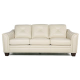 Modern Tufted Leather Sofa - Furniture Home Direct