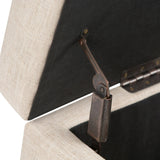 Hamilton - Upholstered Storage Ottoman - Furniture Home Direct