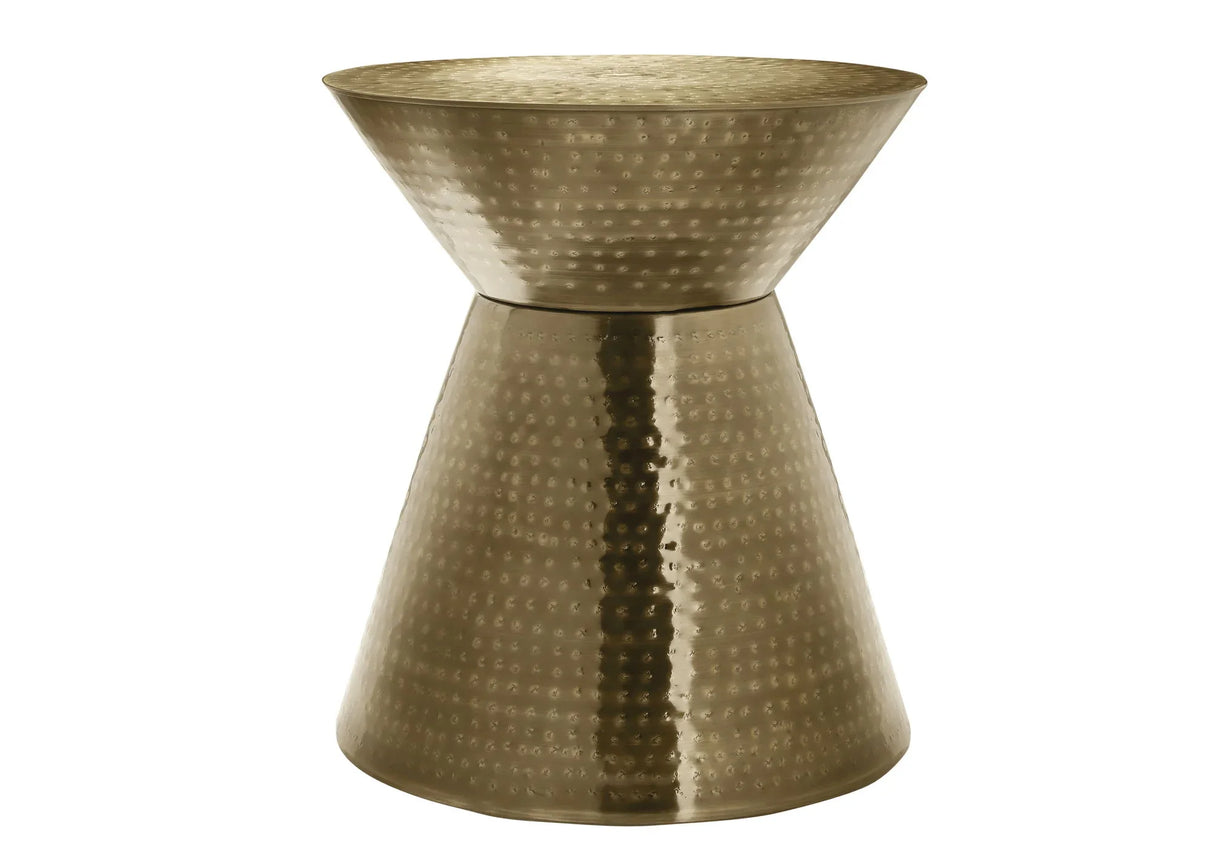 Drum Accent Side Table, Contemporary & Modern Elegant Design - Furniture Home Direct