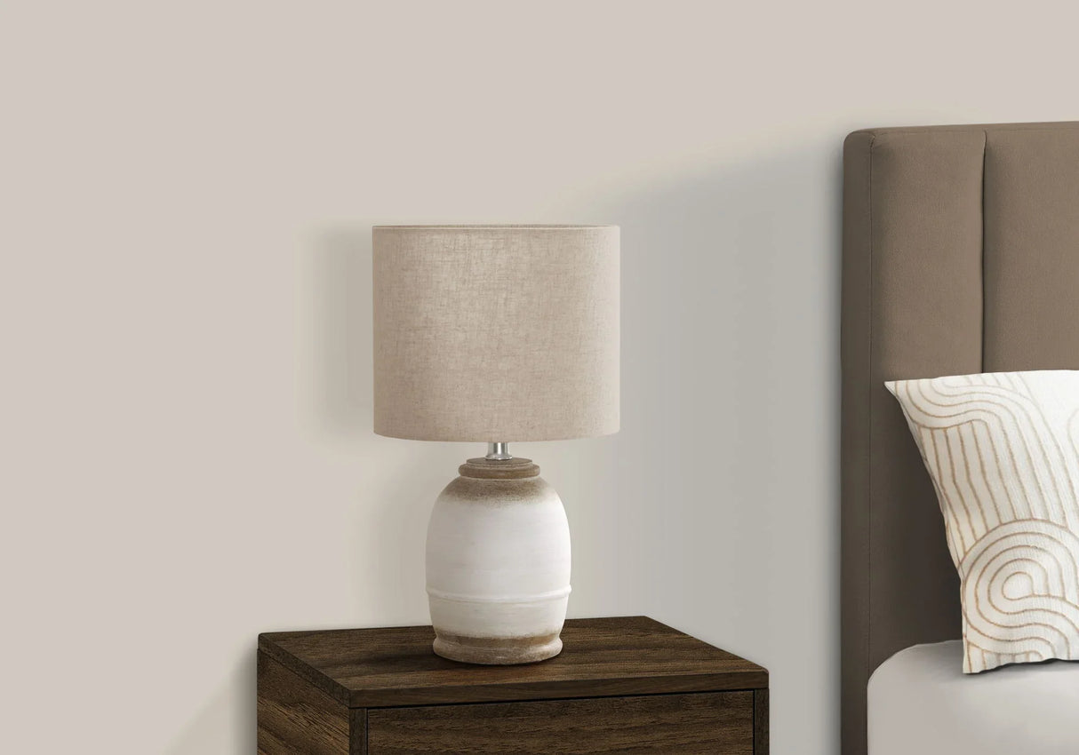 Lighting, Resin, Contemporary - Cream - Furniture Home Direct