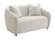 Etienne - Loveseat With 3 Pillows - Beige - Furniture Home Direct